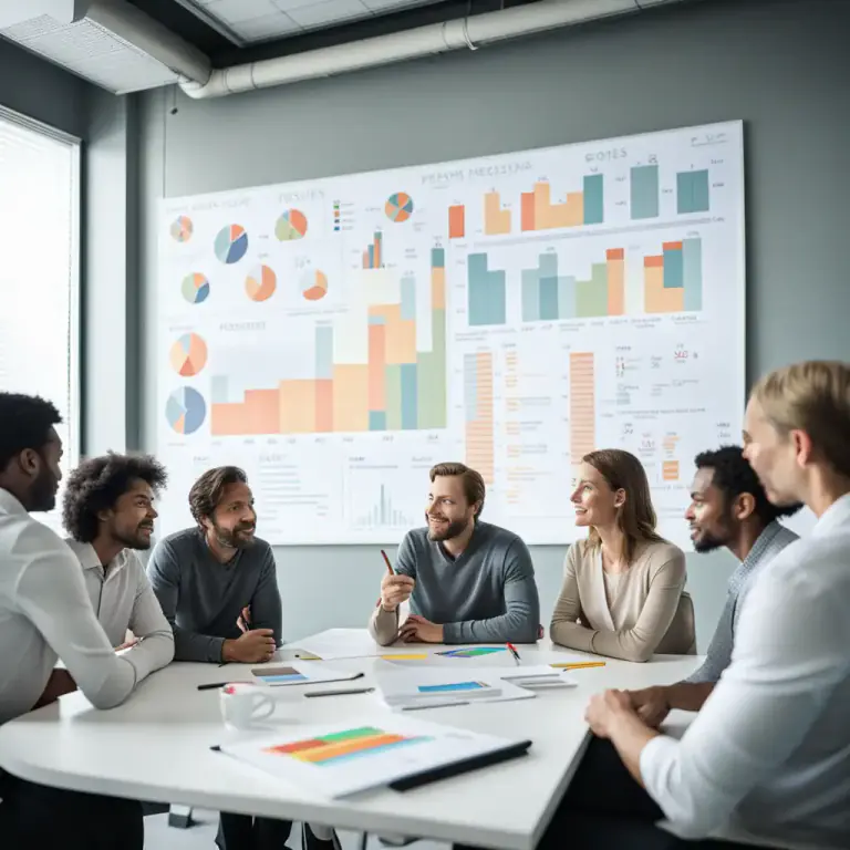 Visual representation of "on board" - Supportive of or prepared to support an idea or plan.