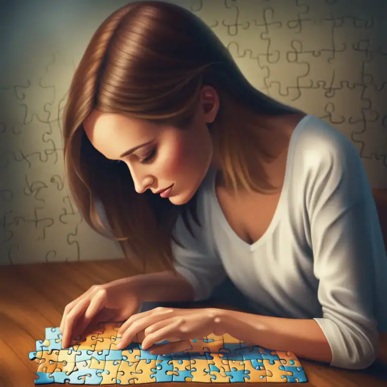 Visual representation of "make sense of something" - To find an understandable or reasonable explanation for something.