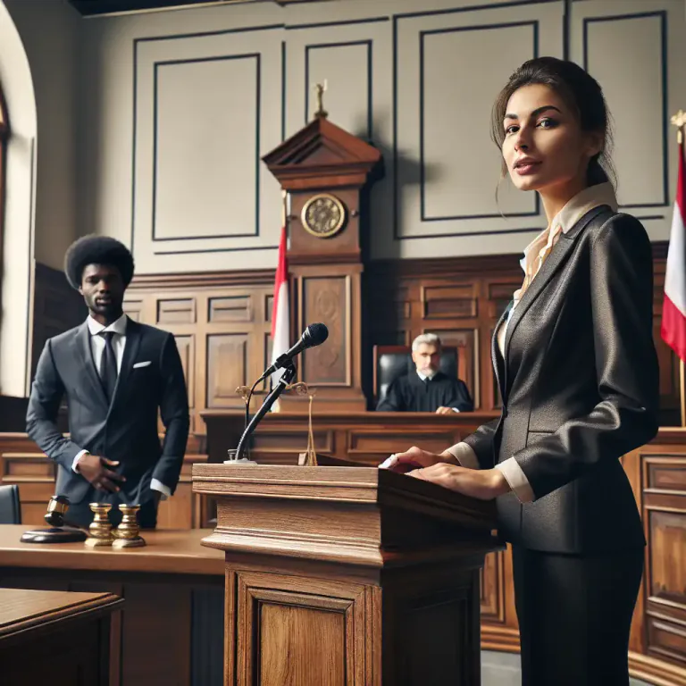 Visual representation of "appear" - In law, to present oneself formally in court or as a party to a case