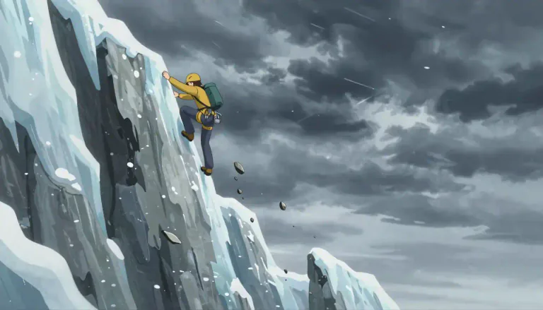 Visual representation of "peril" - A serious danger or risk