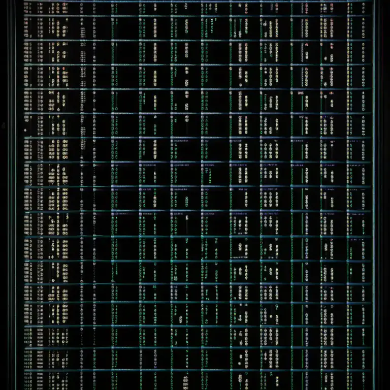 Visual representation of "array" - A group of elements or data in computing stored in a specific order