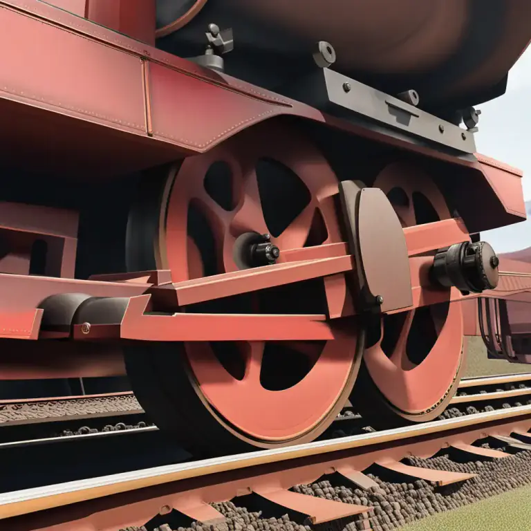 Visual representation of "truck" - A set of wheels on a railway vehicle.