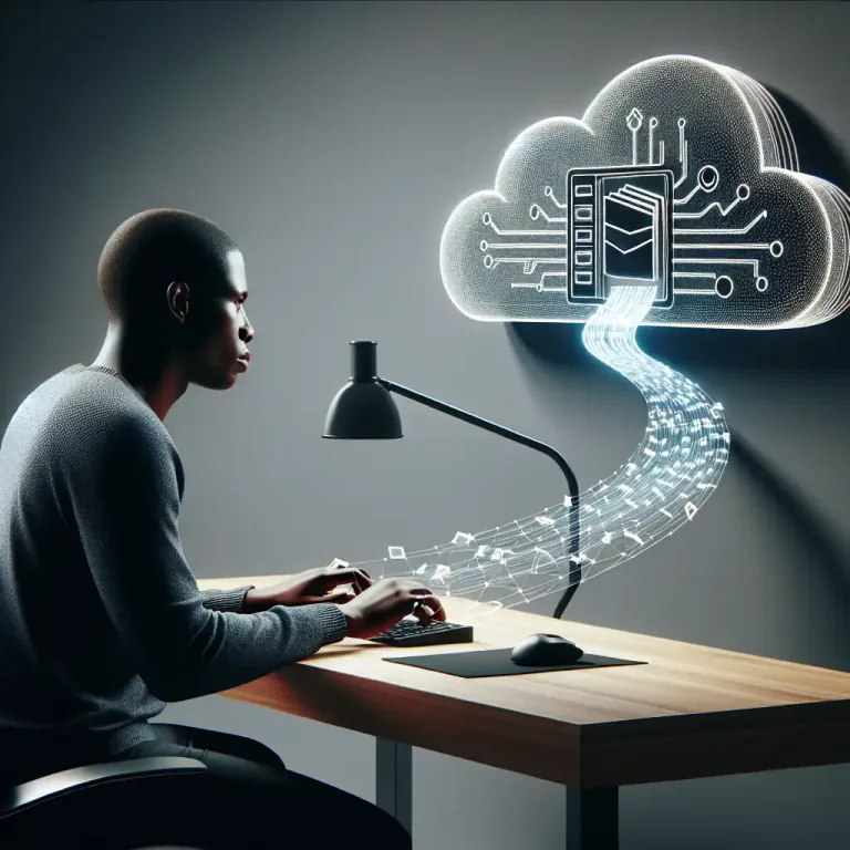 Visual representation of "push" - To send a piece of data or code to a remote server