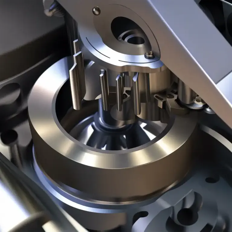 Visual representation of "striker" - In machinery, a part that hits another part to make it work.