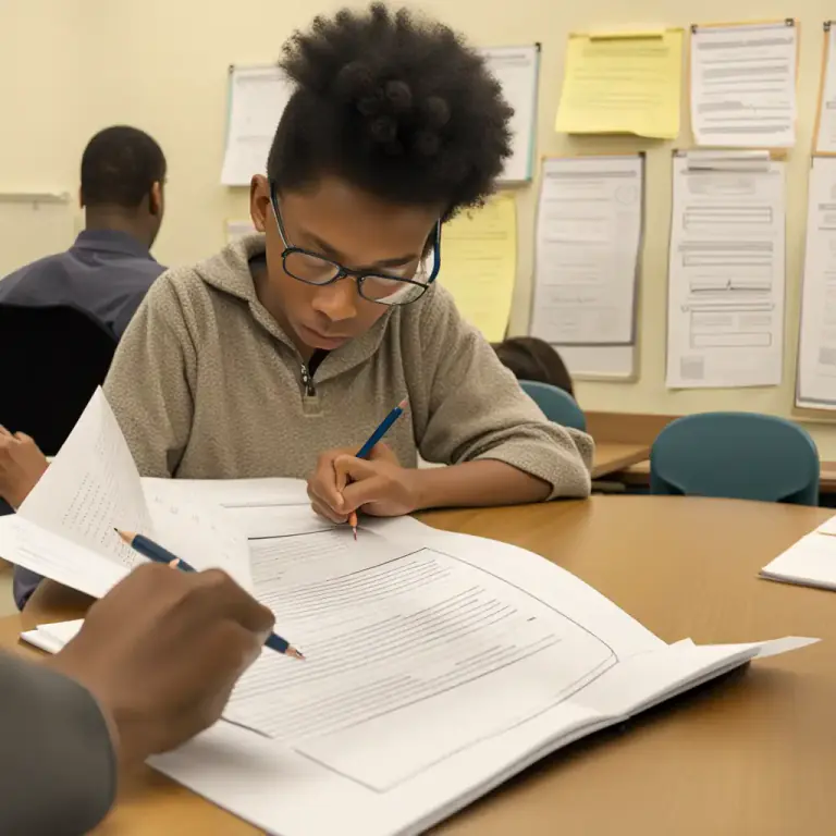 Visual representation of "read through" - To approve or check something by reading.