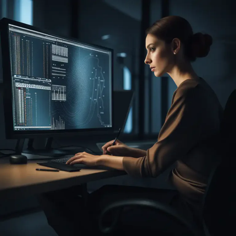 Visual representation of "user" - A person who interacts with a computer or mobile device to access software, applications or the internet