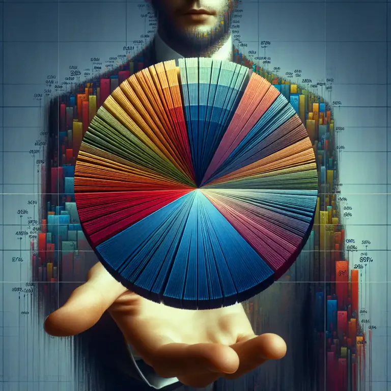 Visual representation of "cumulative" - Made up of several parts or elements.