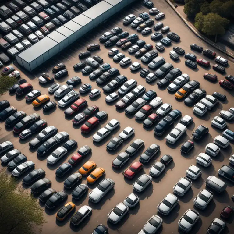 Visual representation of "park" - A large car park