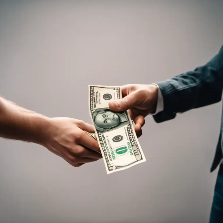 Visual representation of "put money into something" - To invest funds or money in a project, business, or some other venture with an expectation of obtaining profit.