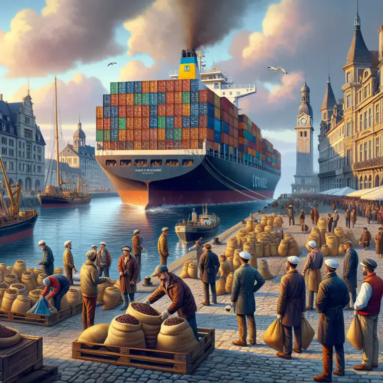 Visual representation of "import" - To bring goods or services into a country from abroad, usually to sell them.