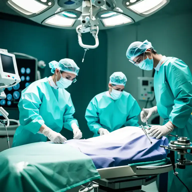 Visual representation of "technique" - A way of performing a medical operation