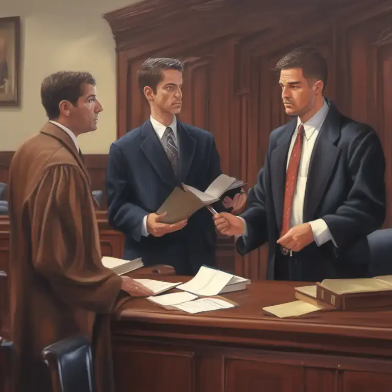 Visual representation of "intervene" - To legally get involved in a case or issue.