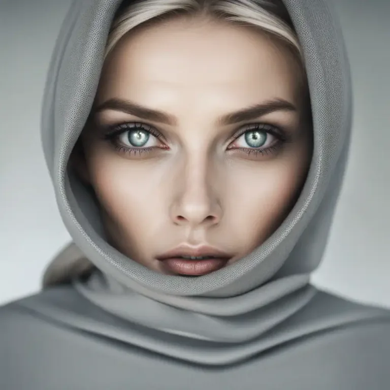 Visual representation of "grey" - The color that is a mixture of black and white