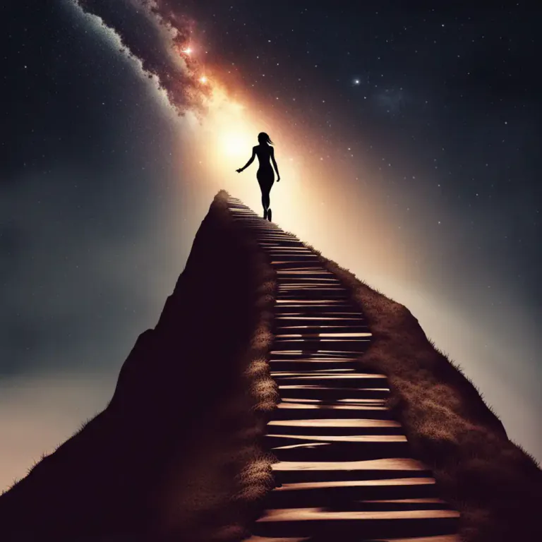 Visual representation of "lofty" - High level or standard