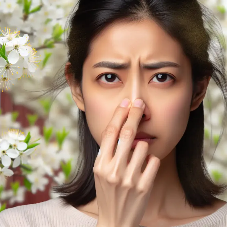 Visual representation of "stuffiness" - A feeling of discomfort in your head or nose because of a cold, allergy, or crying.