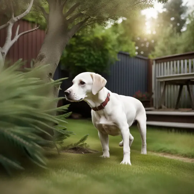 Visual representation of "sniff around" - Used to describe a dog or any animal using its nose to explore or find something.