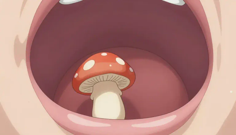 Visual representation of "polyp" - A small growth, often resembling a mushroom, that is found in places such as the nose, throat, or colon.