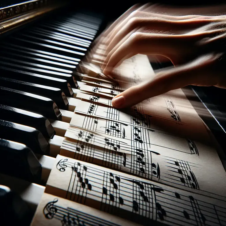 Visual representation of "quaver" - In music, a note that is played for a 1/8 of the duration of a whole note.