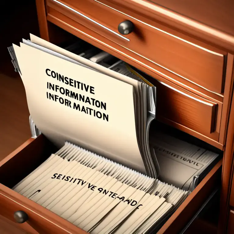 Visual representation of "leak" - The act of giving out secret information