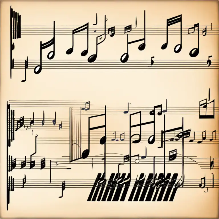 Visual representation of "sharp" - In music, higher in pitch by one half step