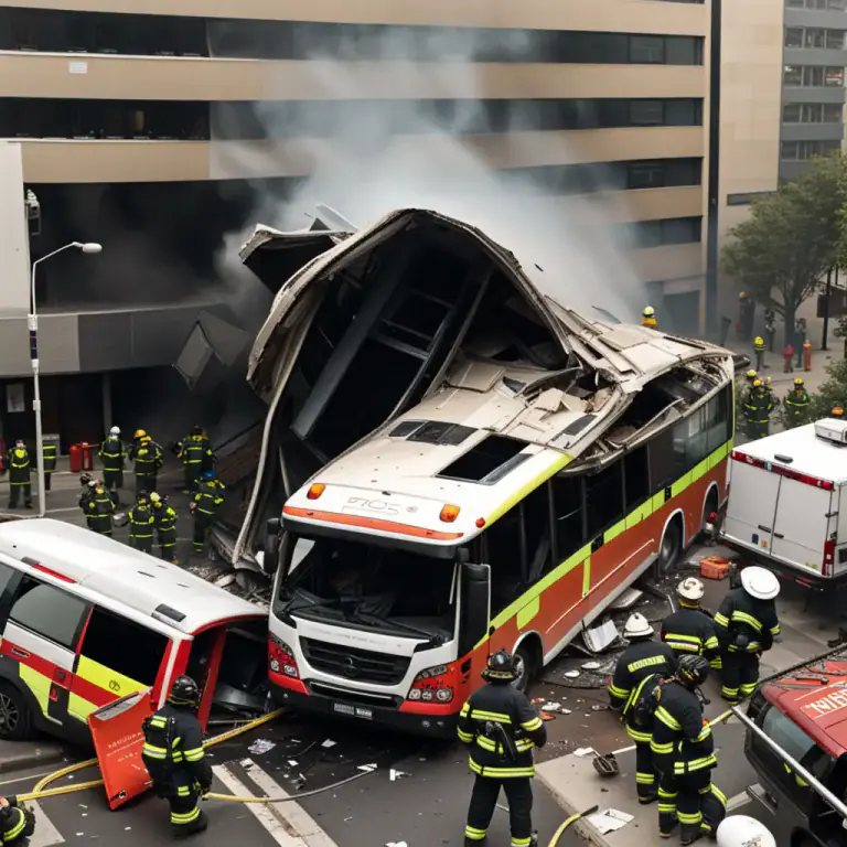 Visual representation of "catastrophically" - In a very dangerous and unfortunate way, putting lives at risk.