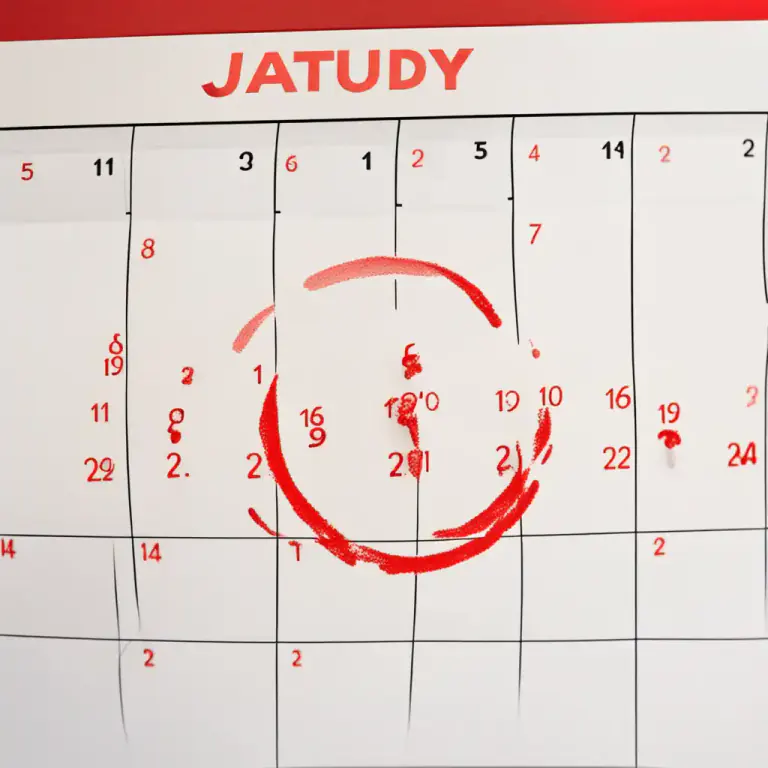 Visual representation of "period" - Monthly bleeding in women, also known as menstruation.