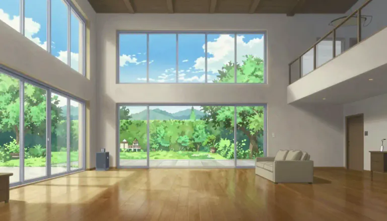 Visual representation of "spacious" - Large and with lots of space
