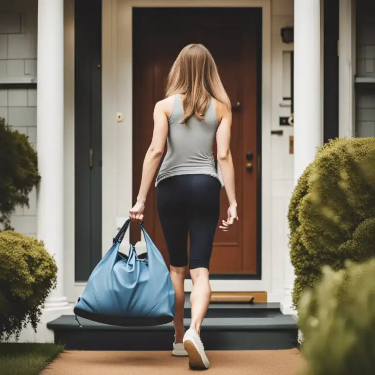 Visual representation of "be off for something" - To leave a place in order to go somewhere else