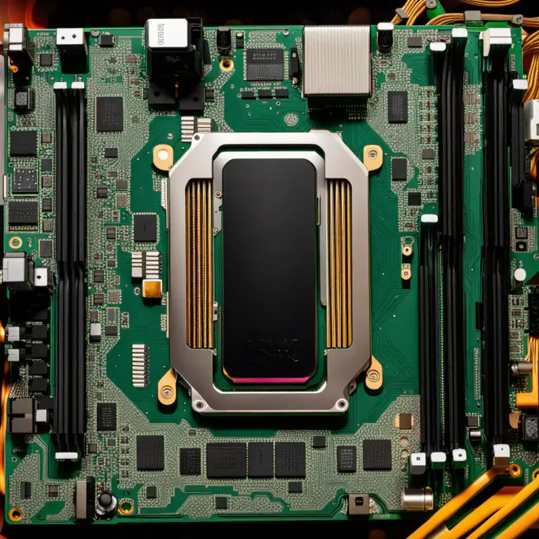 Visual representation of "core" - A part of a computer that processes information