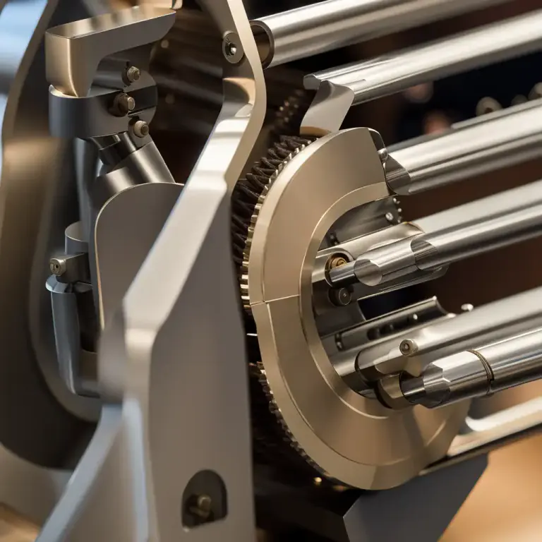 Visual representation of "banjo" - A part of a machine that looks like a banjo