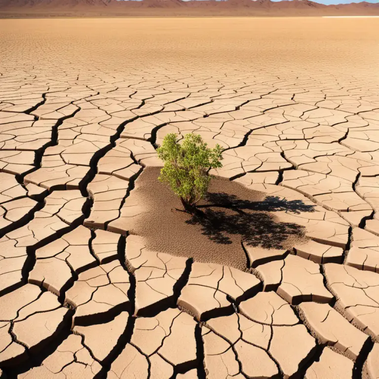Visual representation of "wasteland" - A place where nothing can grow or be fruitful