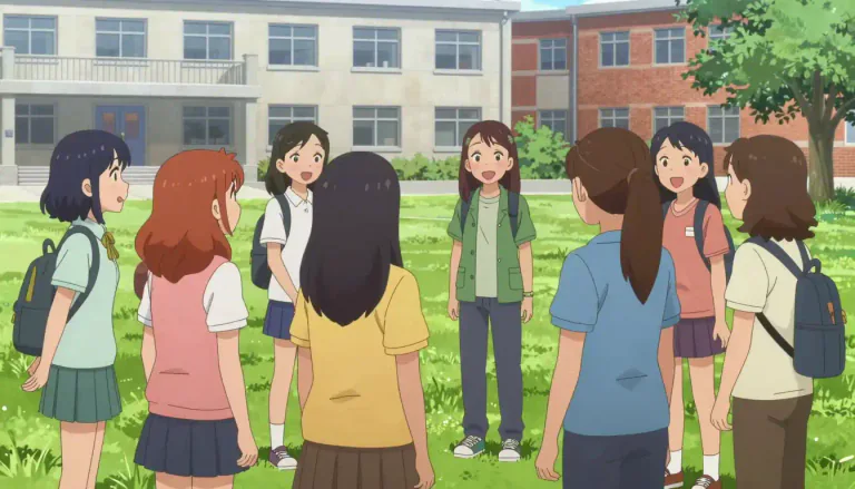 Visual representation of "sorority" - A club of female students in a North American college or university.