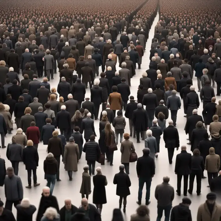 Visual representation of "thin" - Make or become less dense, crowded, or numerous