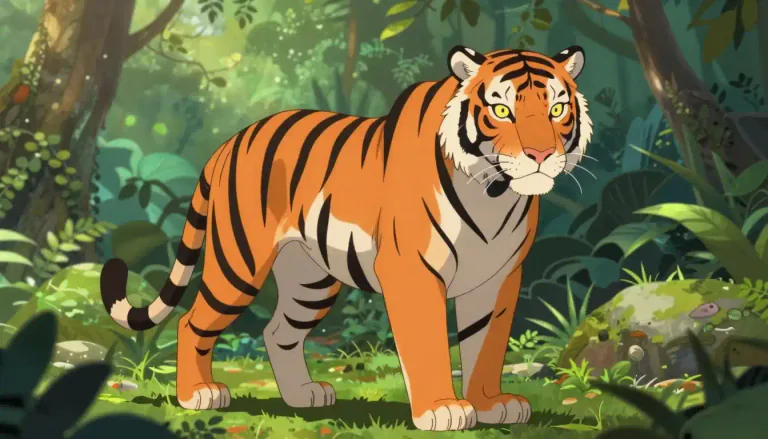 Visual representation of "tigress" - A female tiger