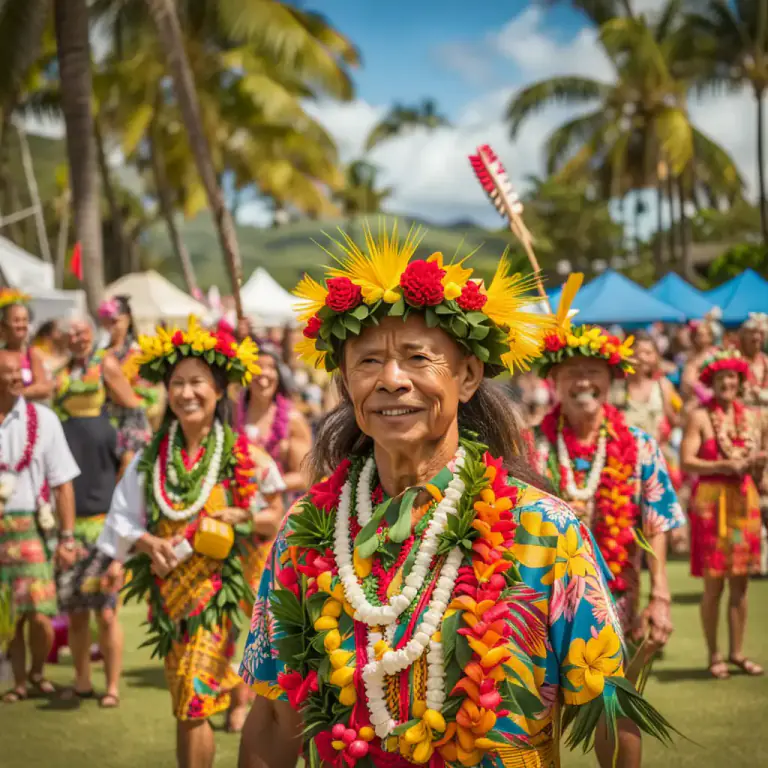 Visual representation of "aloha" - Used to describe something or someone Hawaiian