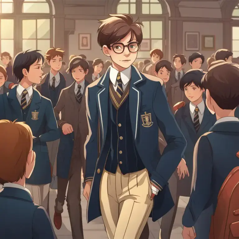 Visual representation of "preppy" - A person who is a student or graduate of an expensive prep school, or a person who is admired for being fashionable, good at sports and successful.