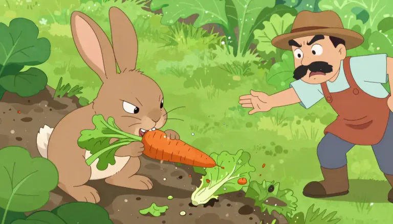 Visual representation of "varmint" - An annoying person or animal, often one that harms other creatures or things.