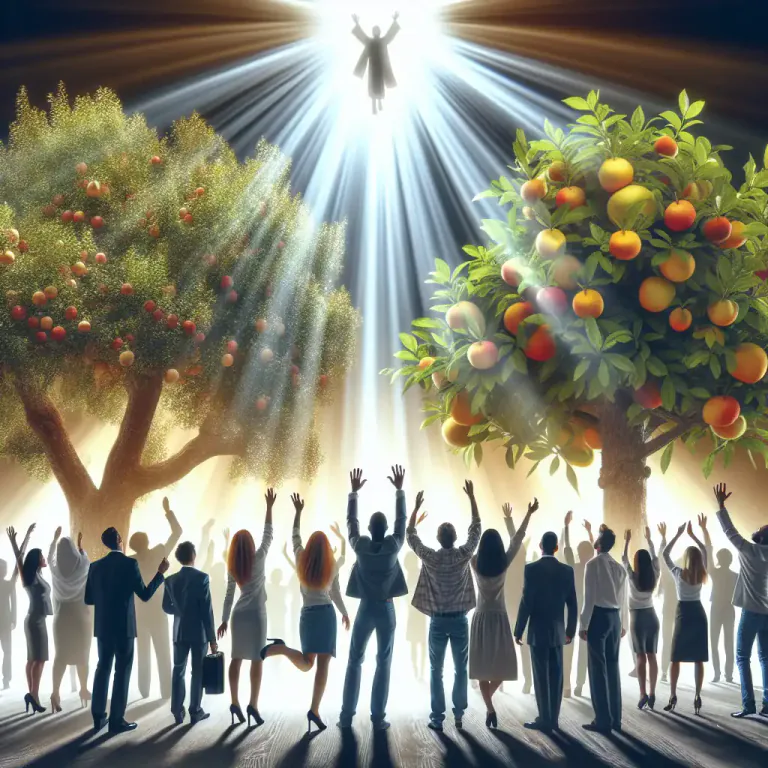 Visual representation of "bless" - to make someone or something successful