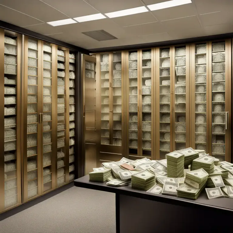 Visual representation of "chest" - The funds available to a person or organization