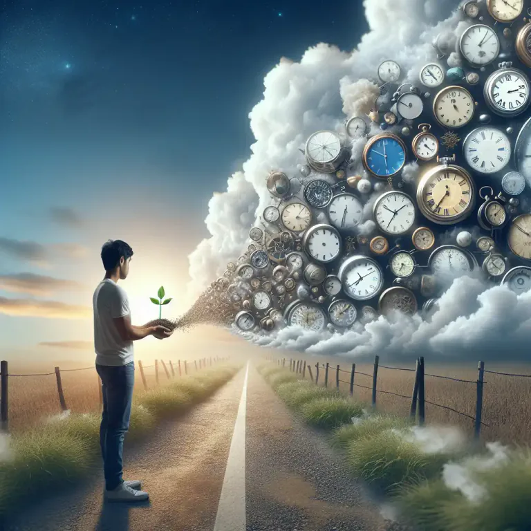 Visual representation of "future" - The time that will come after the present or the events that will happen then