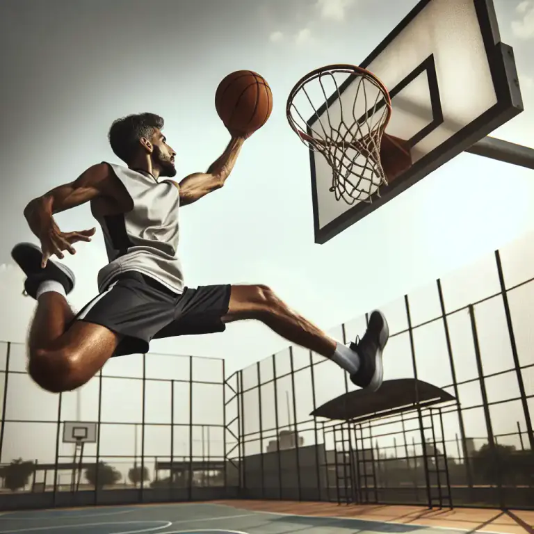 Visual representation of "hoop" - In basketball, the ring that the ball is thrown through to score points.