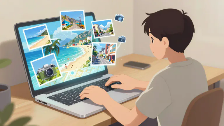 Visual representation of "blog" - To write or maintain a blog.
