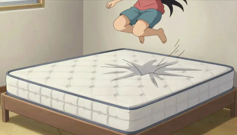 Visual representation of "bouncy" - Something that rebounds, springs back, or is lively.
