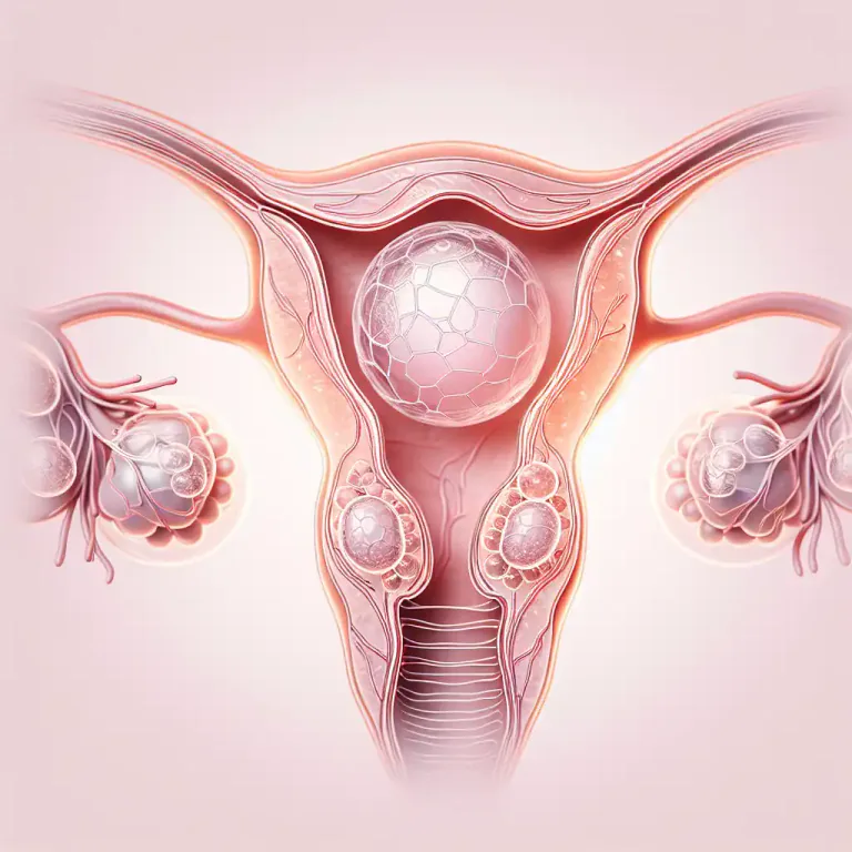 Visual representation of "follicle" - A casing in an ovary that contains an egg