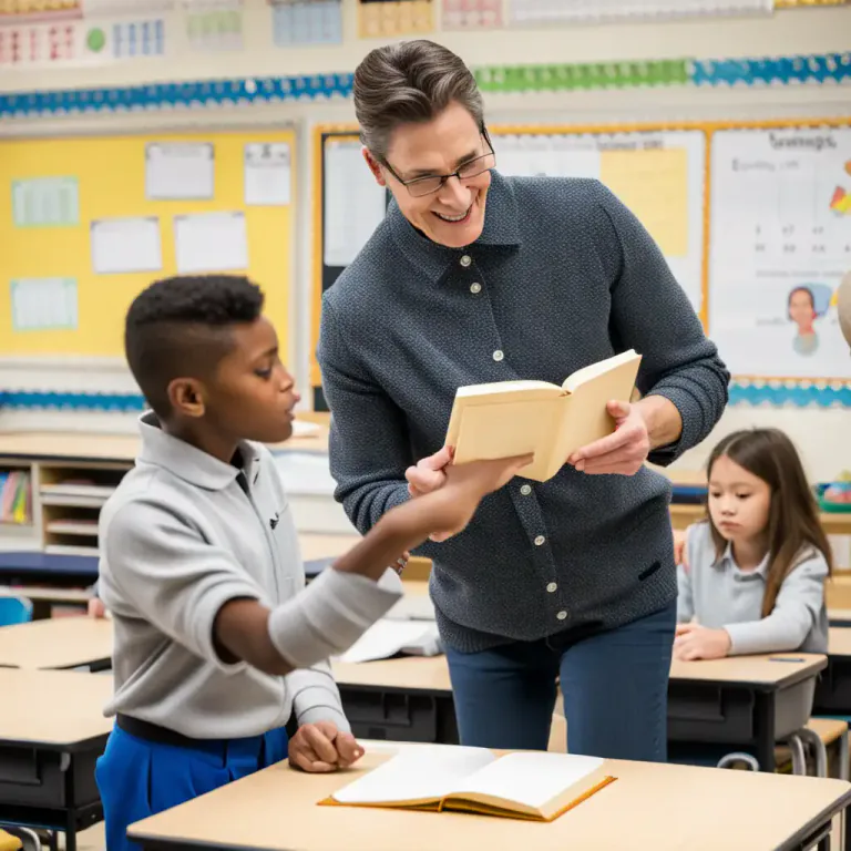 Visual representation of "read out" - To say something out loud that you are reading from a text.