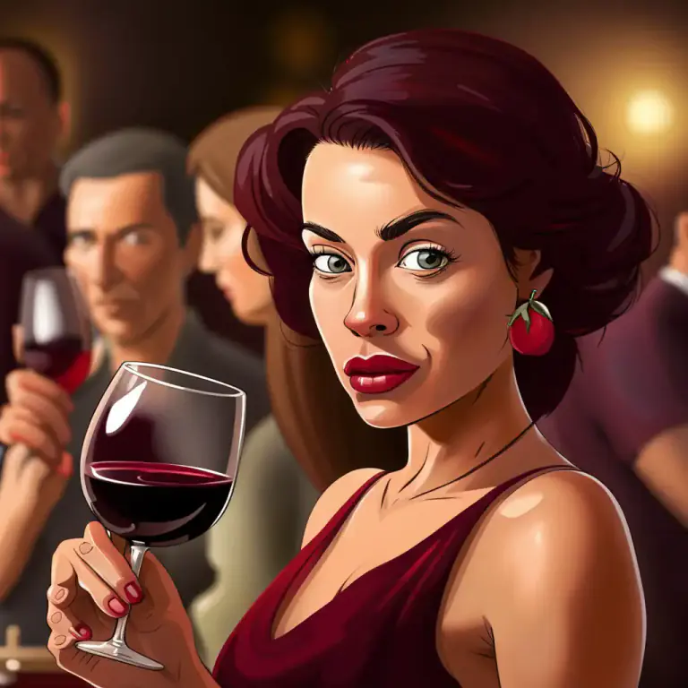Visual representation of "pretentious" - Trying to appear rich or important