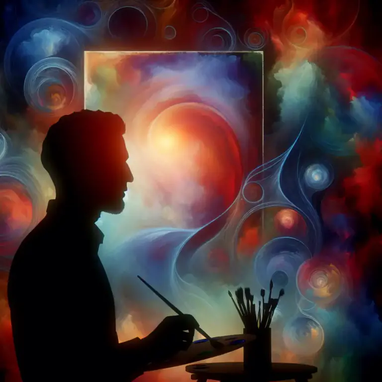 Visual representation of "mystification" - The process of making an obscure or mysterious something/someone