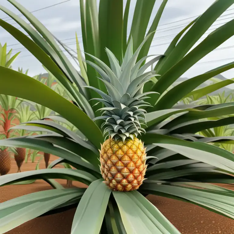 Visual representation of "pineapple" - The plant that pineapple fruits grow on.