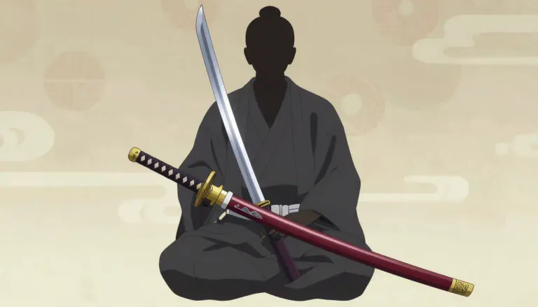 Visual representation of "katana" - A sword notoriously recognized for its importance in Japanese history, embodying the samurai's code of conduct.