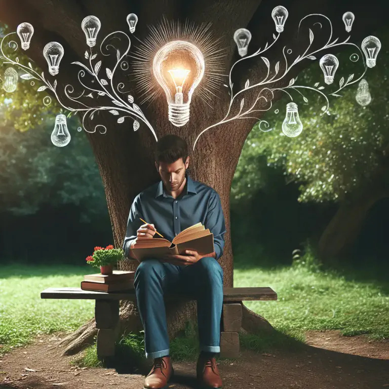Visual representation of "student" - A person who takes interest in a subject and tries to learn about it.